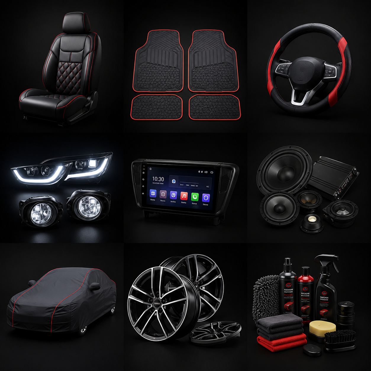 Car Accessories Installation - Dash Cam Floor Mats Rat Repellent Hyderabad
